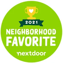 Nextdoor Neighborhood Favorite 2021 and 2022 award